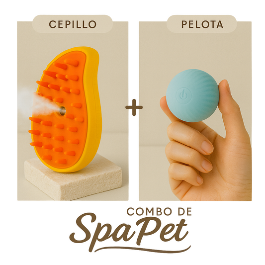 SpaPet™ + Pelota Inteligente – El Kit Que Tu Gato Amará