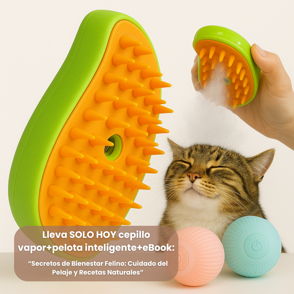SpaPet™ + Pelota Inteligente – El Kit Que Tu Gato Amará